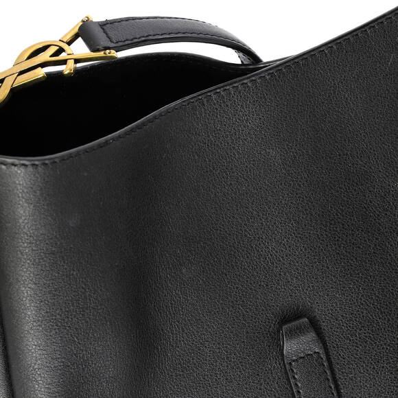 Saint Laurent Small Le 5 a 7 Supple Hobo Leather - Picture 7 of 7